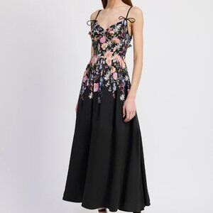Nannette Tie Maxi Dress